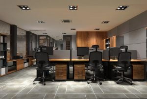 projektant wnętrz Lublin wnętrza komercyjne Biocent biurowiec siedziba firmy 1