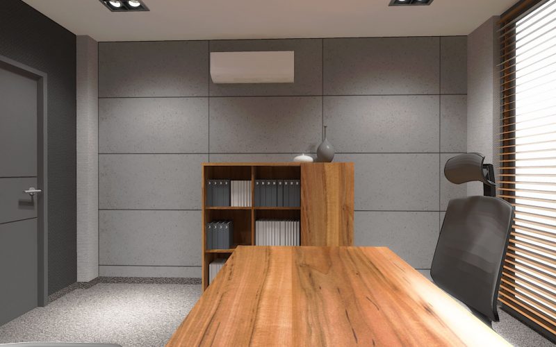 projektant wnętrz Lublin wnętrza komercyjne Biocent biurowiec siedziba firmy 17