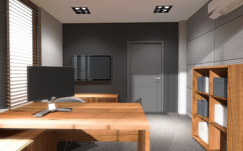 projektant wnętrz Lublin wnętrza komercyjne Biocent biurowiec siedziba firmy 18