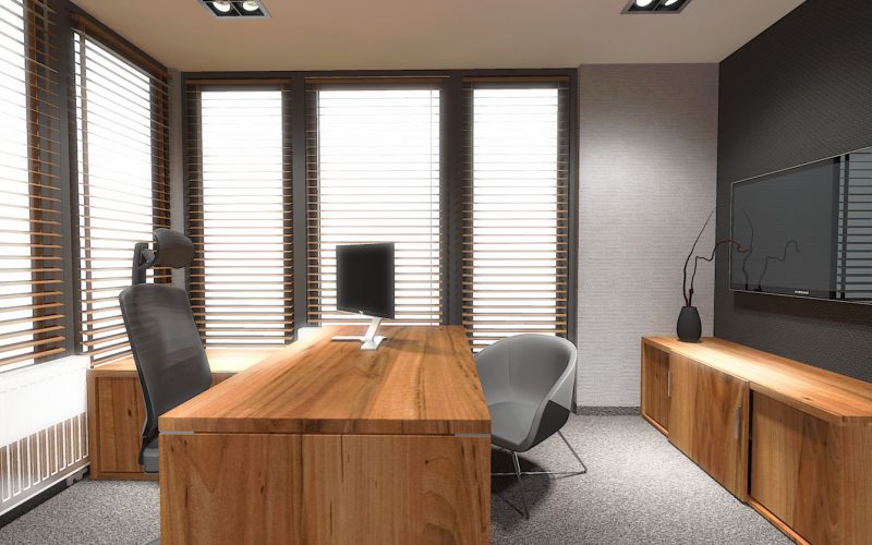 projektant wnętrz Lublin wnętrza komercyjne Biocent biurowiec siedziba firmy 2