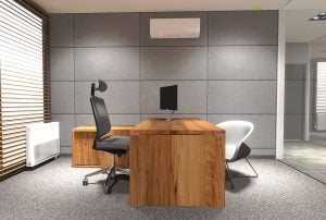 projektant wnętrz Lublin wnętrza komercyjne Biocent biurowiec siedziba firmy 20