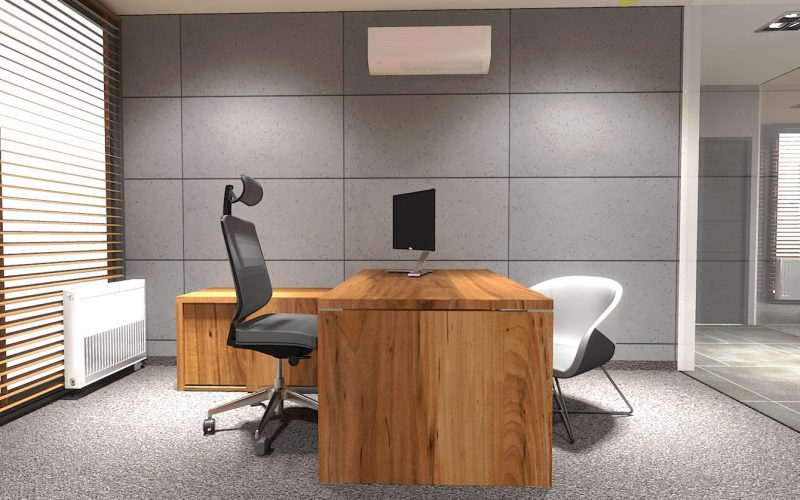 projektant wnętrz Lublin wnętrza komercyjne Biocent biurowiec siedziba firmy 20