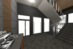 projektant wnętrz Lublin wnętrza komercyjne Biocent biurowiec siedziba firmy 24