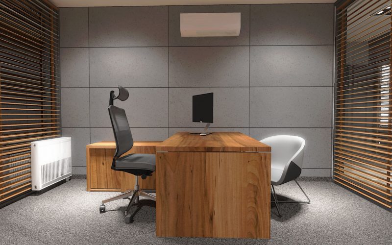 projektant wnętrz Lublin wnętrza komercyjne Biocent biurowiec siedziba firmy 3