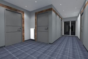 projektant wnętrz Lublin wnętrza komercyjne Biocent biurowiec siedziba firmy 30