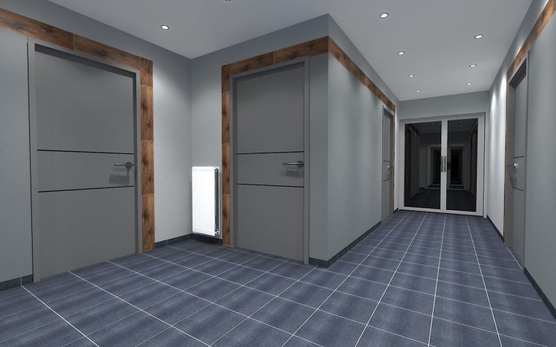 projektant wnętrz Lublin wnętrza komercyjne Biocent biurowiec siedziba firmy 30