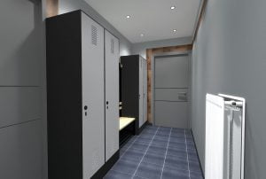 projektant wnętrz Lublin wnętrza komercyjne Biocent biurowiec siedziba firmy 31