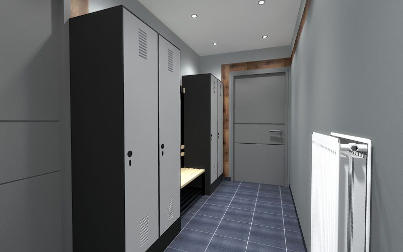 projektant wnętrz Lublin wnętrza komercyjne Biocent biurowiec siedziba firmy 31