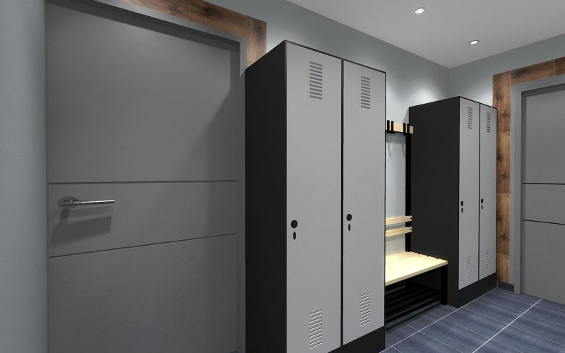 projektant wnętrz Lublin wnętrza komercyjne Biocent biurowiec siedziba firmy 32