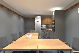 projektant wnętrz Lublin wnętrza komercyjne Biocent biurowiec siedziba firmy 33