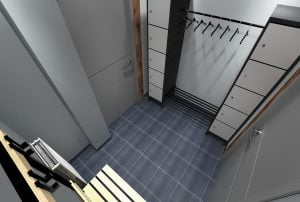 projektant wnętrz Lublin wnętrza komercyjne Biocent biurowiec siedziba firmy 44