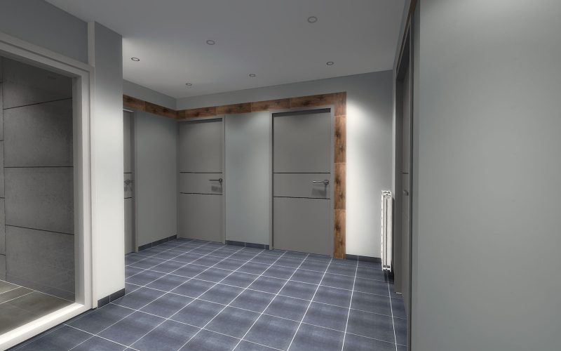 projektant wnętrz Lublin wnętrza komercyjne Biocent biurowiec siedziba firmy 52