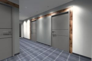 projektant wnętrz Lublin wnętrza komercyjne Biocent biurowiec siedziba firmy 53