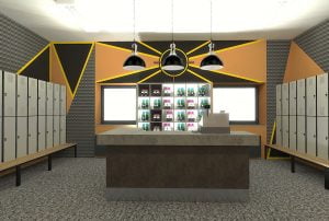 projektant wnętrz Lublin wnętrza komercyjne Wrotkomania skate park Oryginalna 1