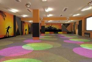 projektant wnętrz Lublin wnętrza komercyjne Wrotkomania skate park Oryginalna 10