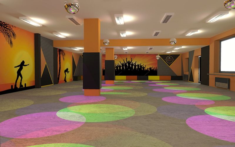 projektant wnętrz Lublin wnętrza komercyjne Wrotkomania skate park Oryginalna 10
