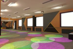 projektant wnętrz Lublin wnętrza komercyjne Wrotkomania skate park Oryginalna 6