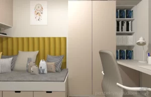 projektant wnetrz Lublin perspektywastudio.pl projekt pokoju dzieci talizman 10
