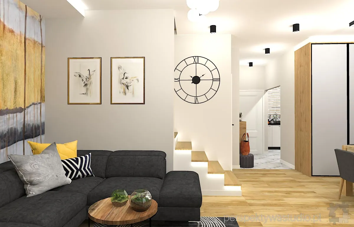 projektant wnetrz Lublin perspektywastudio.pl projekt salonu z aneksem 1 zloty 13 projektant wnetrz Lublin perspektywastudio.pl projekt salonu z aneksem 1 zloty 13