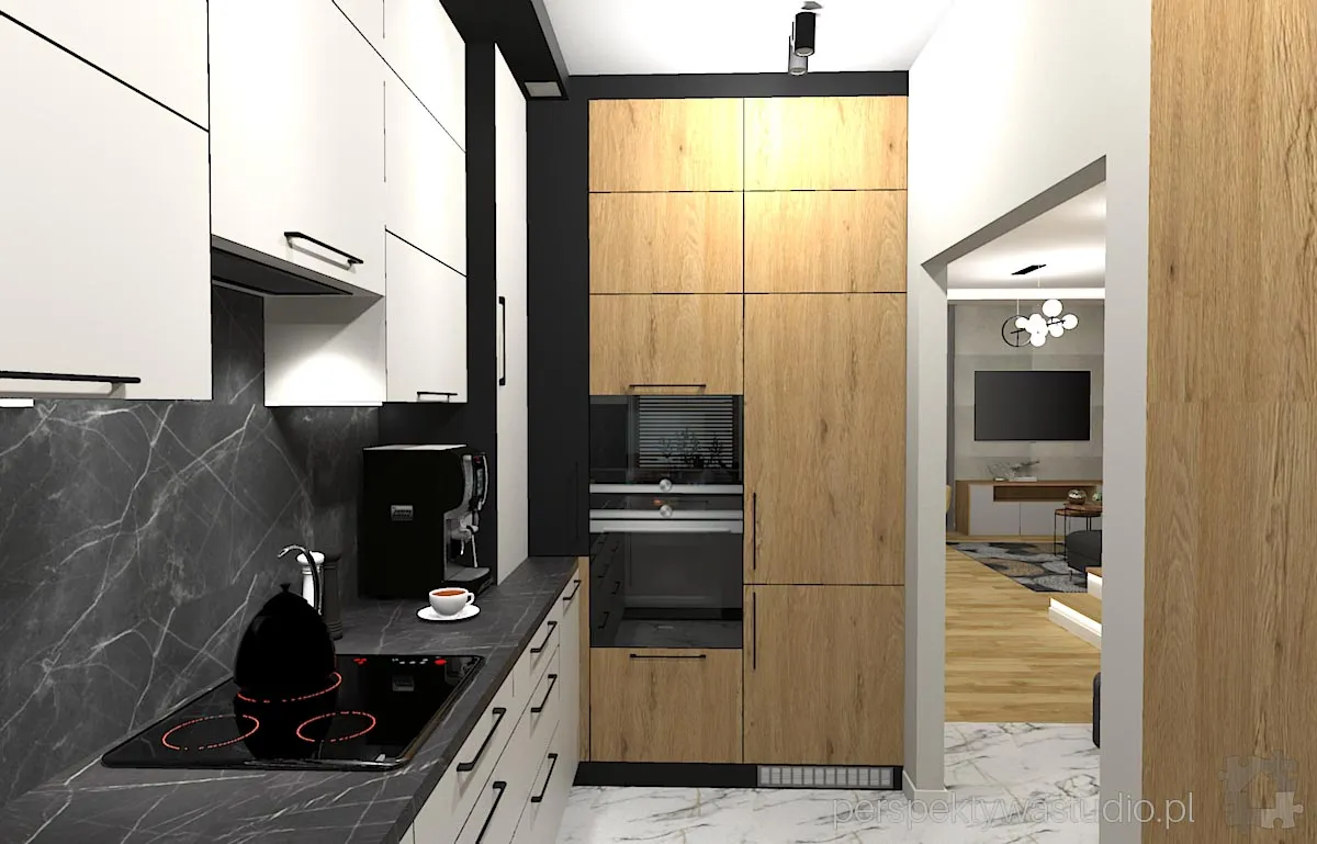 projektant wnetrz Lublin perspektywastudio.pl projekt salonu z aneksem 1 zloty 14 projektant wnetrz Lublin perspektywastudio.pl projekt salonu z aneksem 1 zloty 14