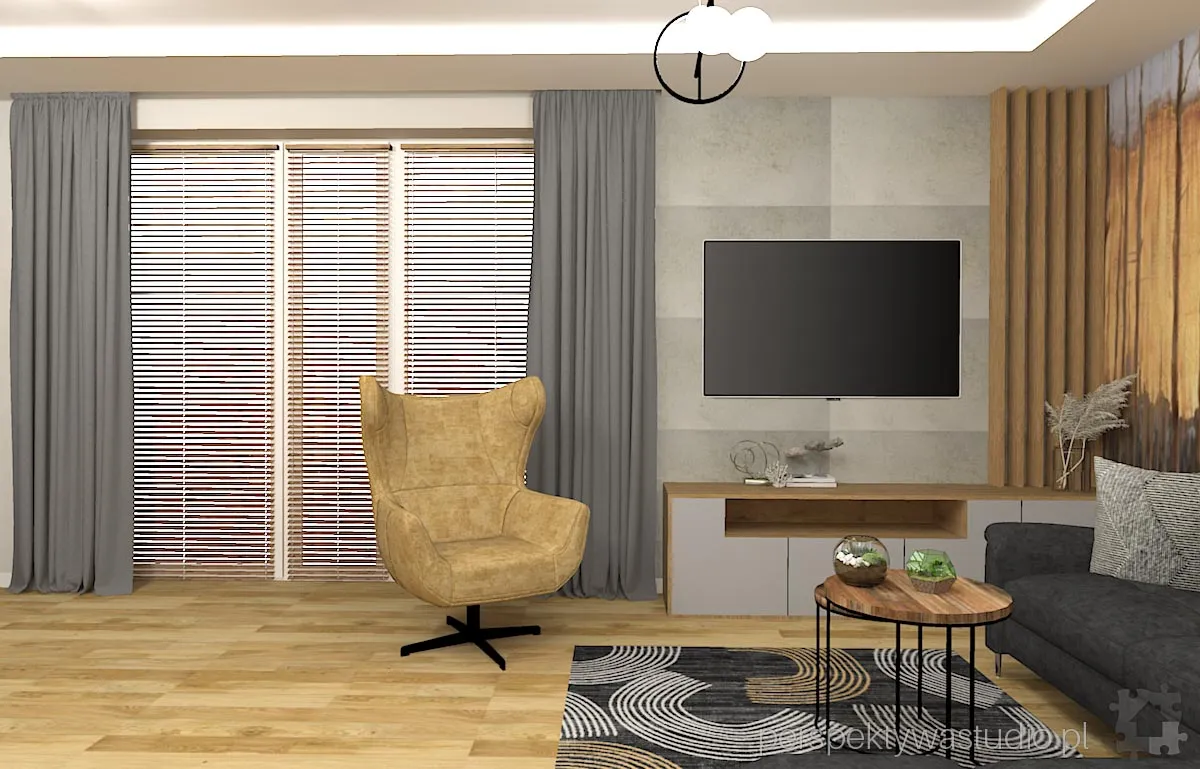 projektant wnetrz Lublin perspektywastudio.pl projekt salonu z aneksem 1 zloty 8 projektant wnetrz Lublin perspektywastudio.pl projekt salonu z aneksem 1 zloty 8