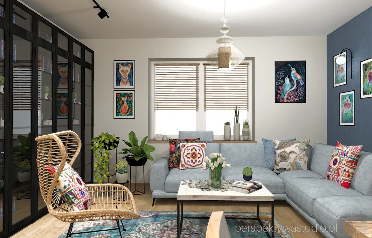 projektant wnetrz Lublin perspektywastudio.pl projekt salonu z aneksem chaber 12 projektant wnetrz Lublin perspektywastudio.pl projekt salonu z aneksem chaber 12