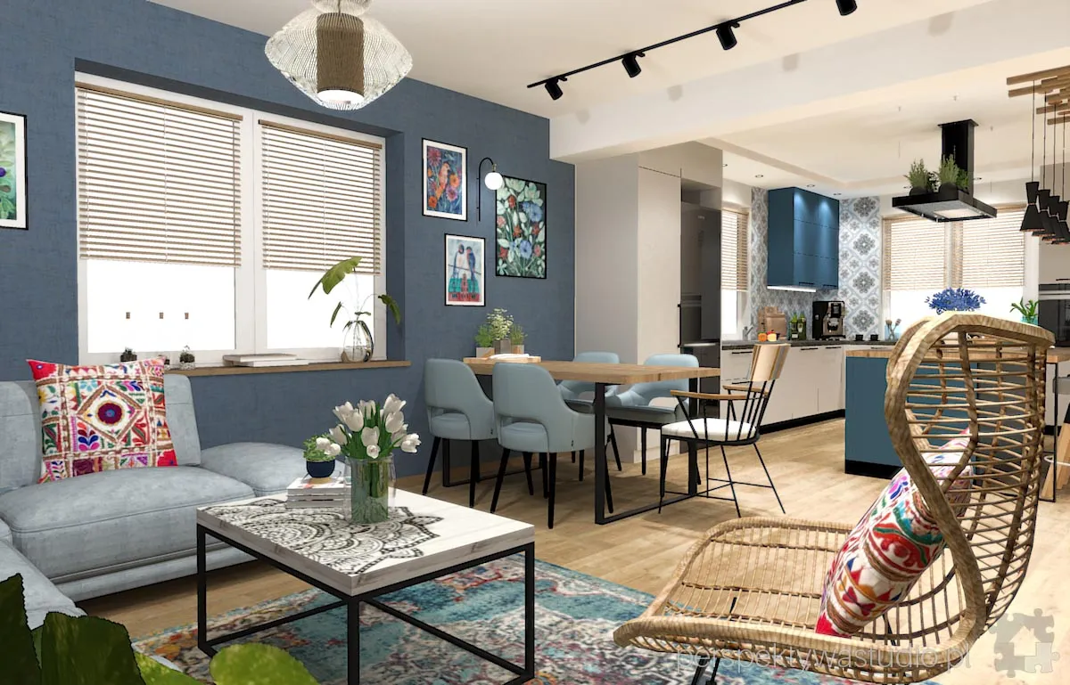 projektant wnetrz Lublin perspektywastudio.pl projekt salonu z aneksem chaber 15 projektant wnetrz Lublin perspektywastudio.pl projekt salonu z aneksem chaber 15