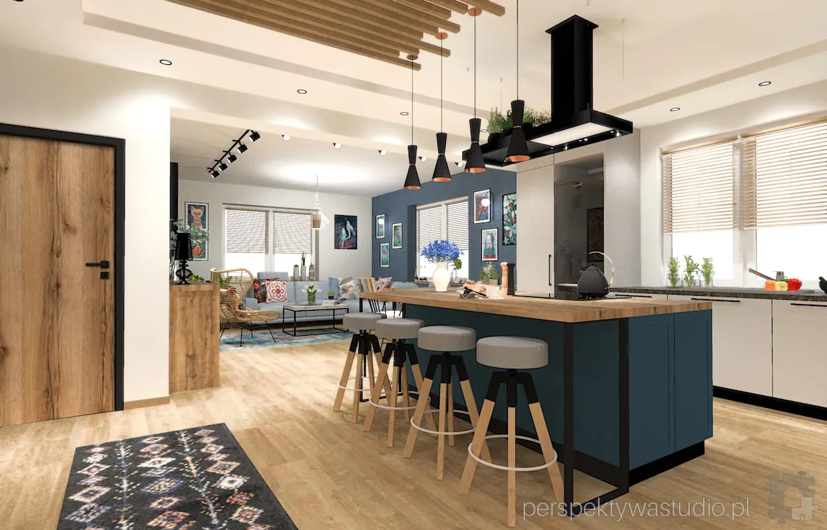 projektant wnetrz Lublin perspektywastudio.pl projekt salonu z aneksem chaber 22 projektant wnetrz Lublin perspektywastudio.pl projekt salonu z aneksem chaber 22