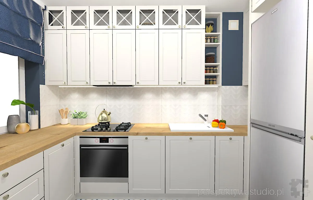 projektant wnetrz Lublin perspektywastudio.pl projekt salonu z aneksem deco art 21