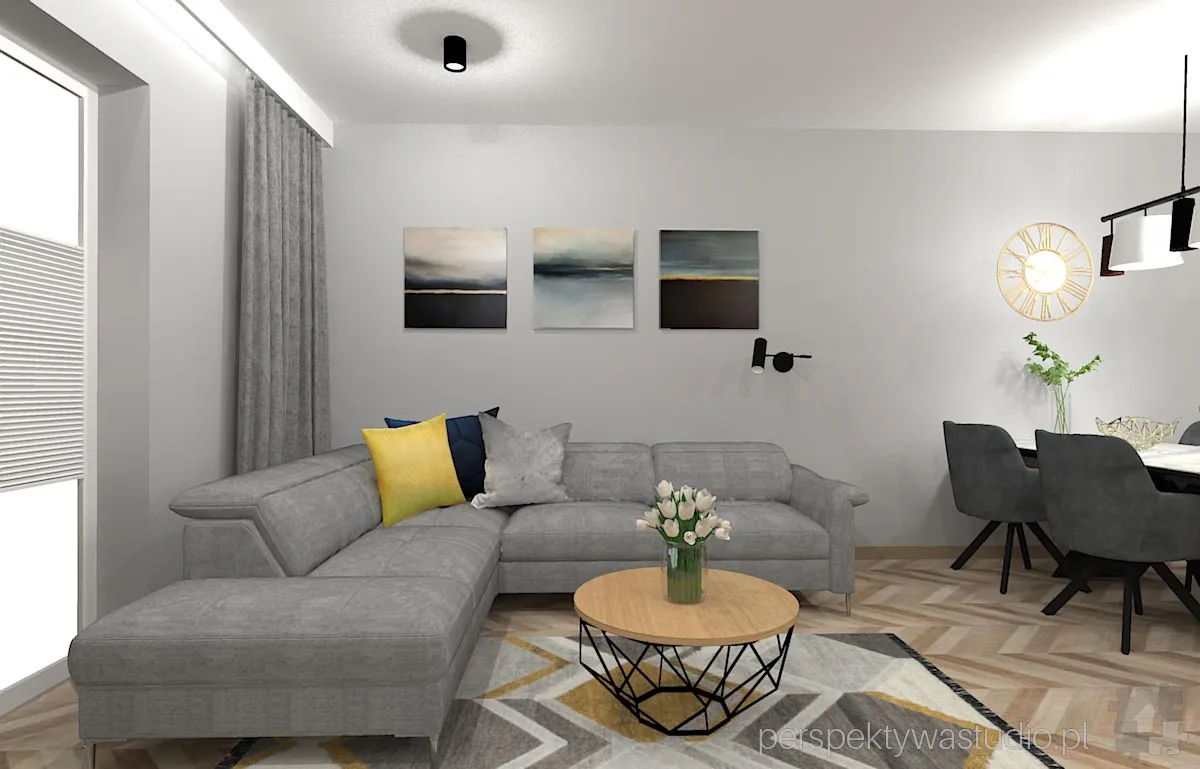 projektant wnetrz Lublin perspektywastudio.pl projekt salonu z aneksem ekg 5 projektant wnetrz Lublin perspektywastudio.pl projekt salonu z aneksem ekg 5