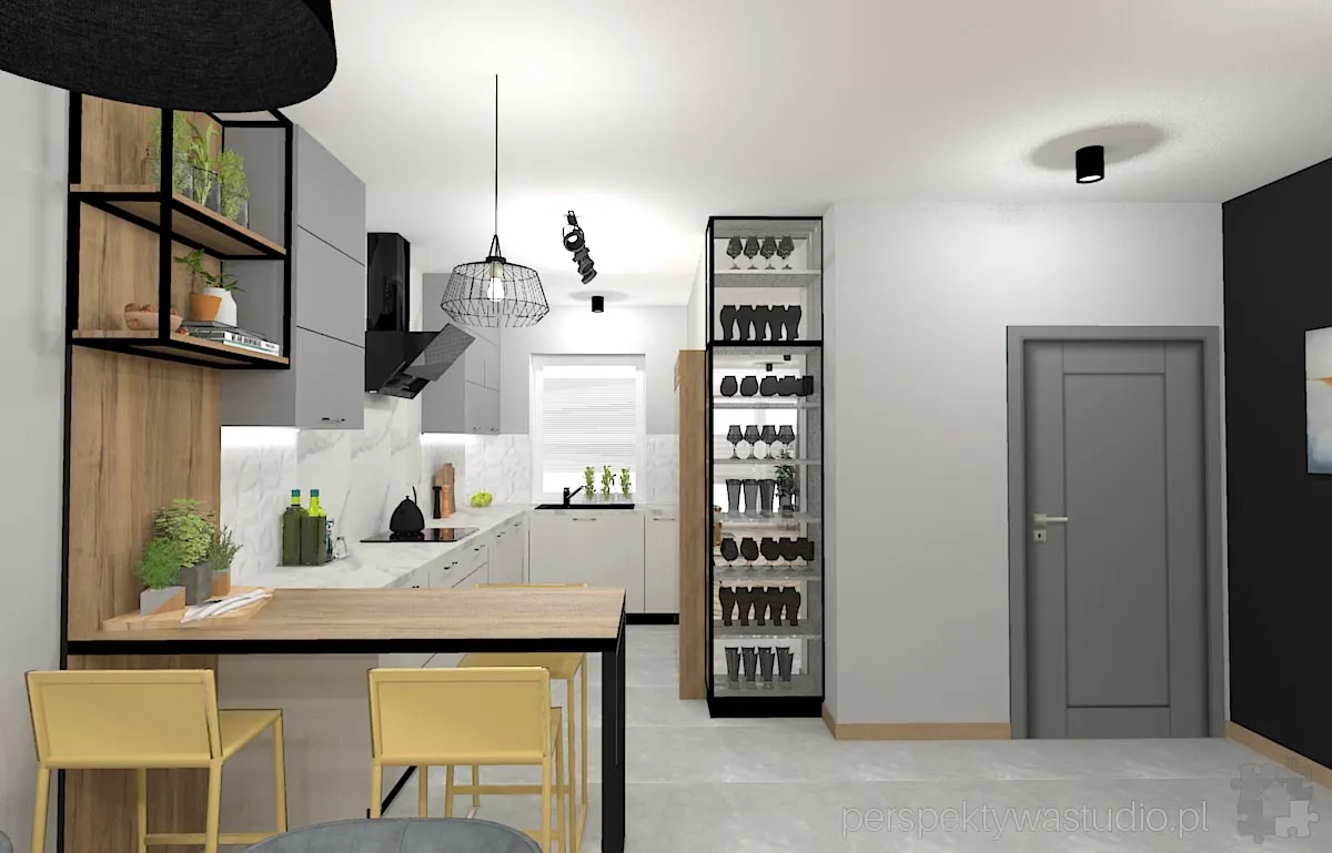 projektant wnetrz Lublin perspektywastudio.pl projekt salonu z aneksem ekg 7 projektant wnetrz Lublin perspektywastudio.pl projekt salonu z aneksem ekg 7