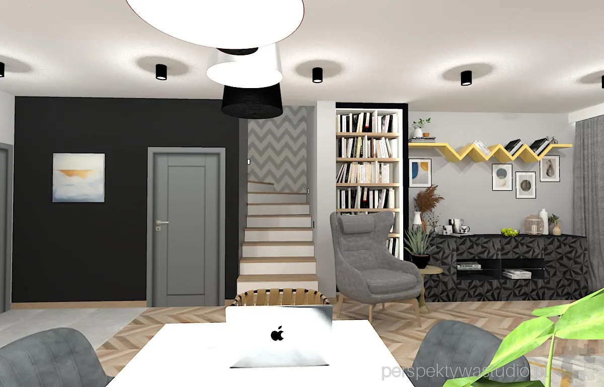 projektant wnetrz Lublin perspektywastudio.pl projekt salonu z aneksem ekg 8 projektant wnetrz Lublin perspektywastudio.pl projekt salonu z aneksem ekg 8