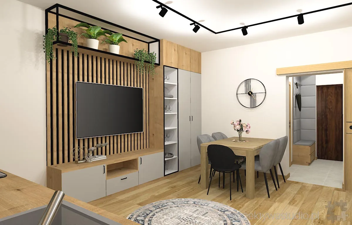 projektant wnetrz Lublin perspektywastudio.pl projekt salonu z aneksem kaczki za woda 12 projektant wnetrz Lublin perspektywastudio.pl projekt salonu z aneksem kaczki za woda 12