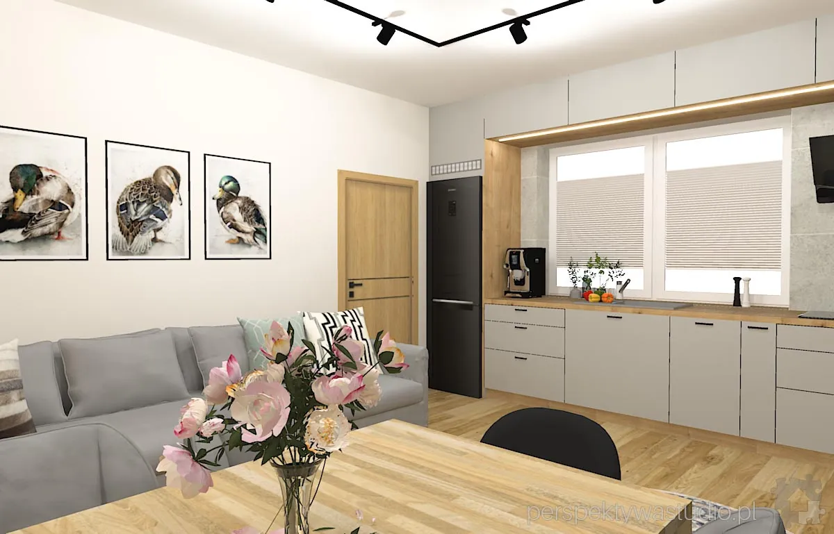 projektant wnetrz Lublin perspektywastudio.pl projekt salonu z aneksem kaczki za woda 14 projektant wnetrz Lublin perspektywastudio.pl projekt salonu z aneksem kaczki za woda 14