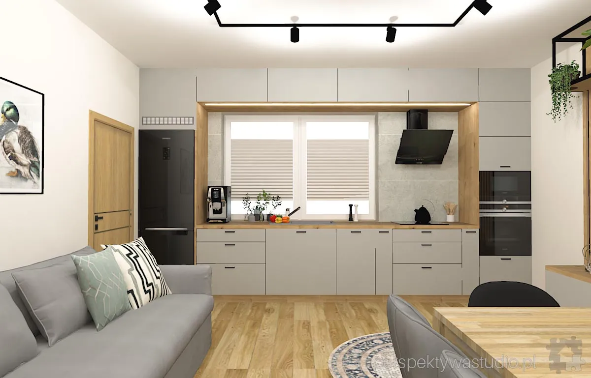 projektant wnetrz Lublin perspektywastudio.pl projekt salonu z aneksem kaczki za woda 9 projektant wnetrz Lublin perspektywastudio.pl projekt salonu z aneksem kaczki za woda 9