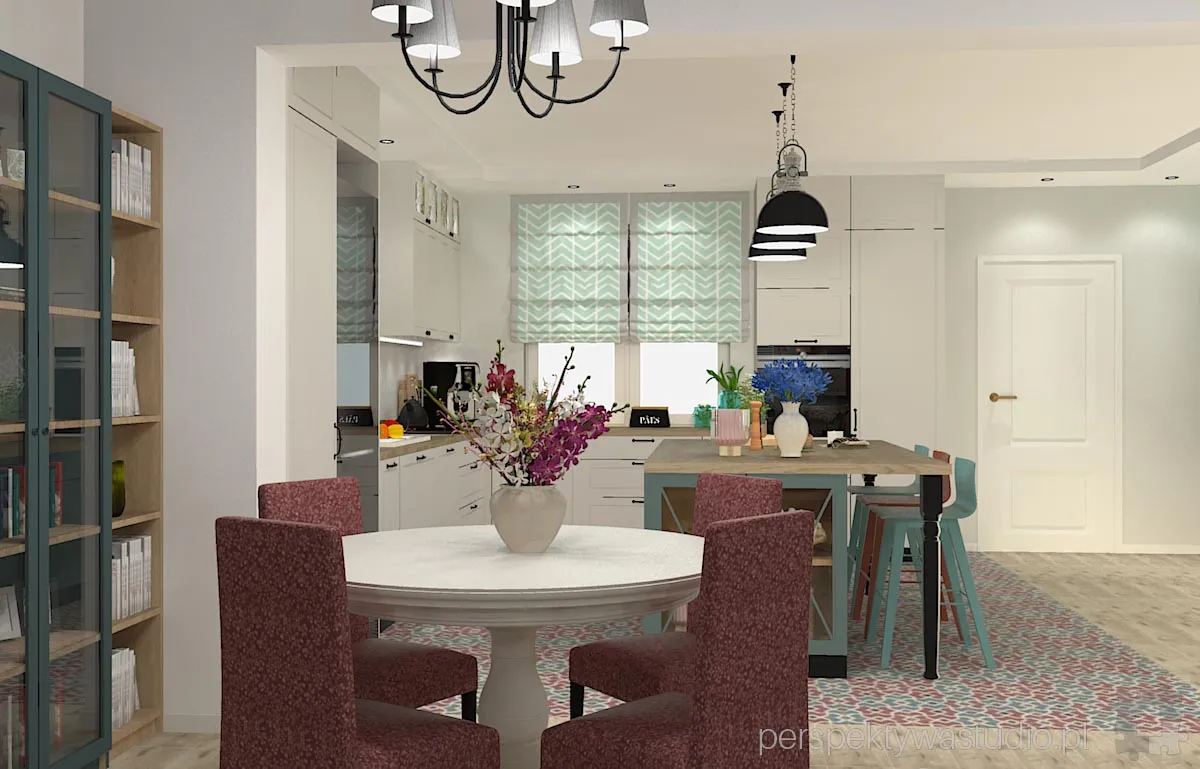 projektant wnetrz Lublin perspektywastudio.pl projekt salonu z aneksem kakadu 10