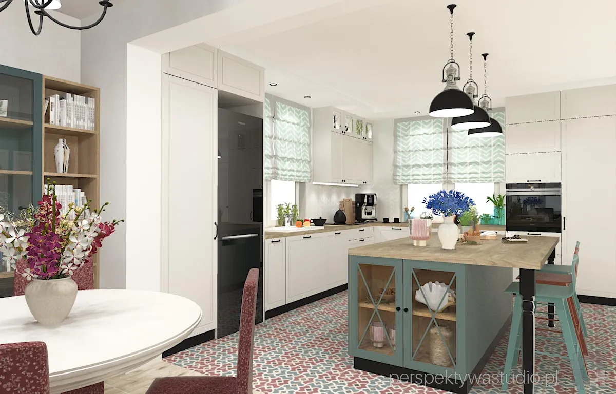 projektant wnetrz Lublin perspektywastudio.pl projekt salonu z aneksem kakadu 18