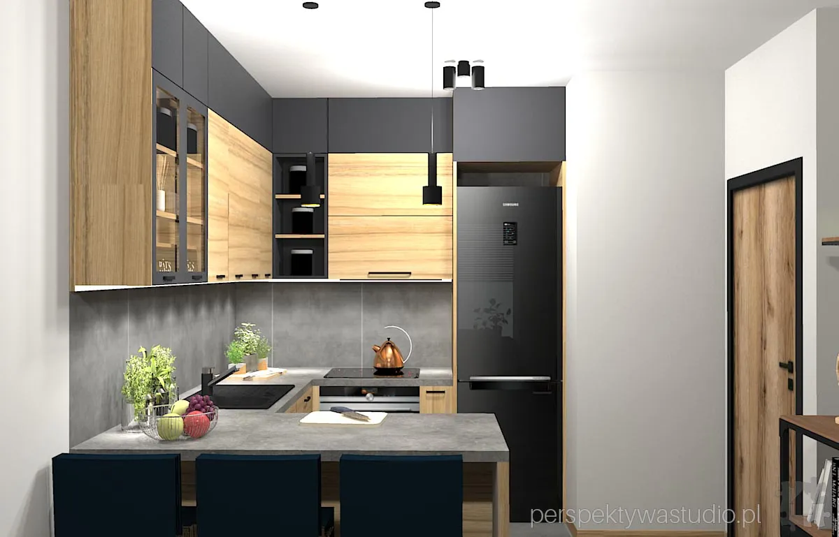 projektant wnetrz Lublin perspektywastudio.pl projekt salonu z aneksem kanarek 1 projektant wnetrz Lublin perspektywastudio.pl projekt salonu z aneksem kanarek 1