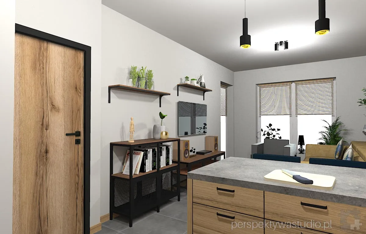 projektant wnetrz Lublin perspektywastudio.pl projekt salonu z aneksem kanarek 8 projektant wnetrz Lublin perspektywastudio.pl projekt salonu z aneksem kanarek 8