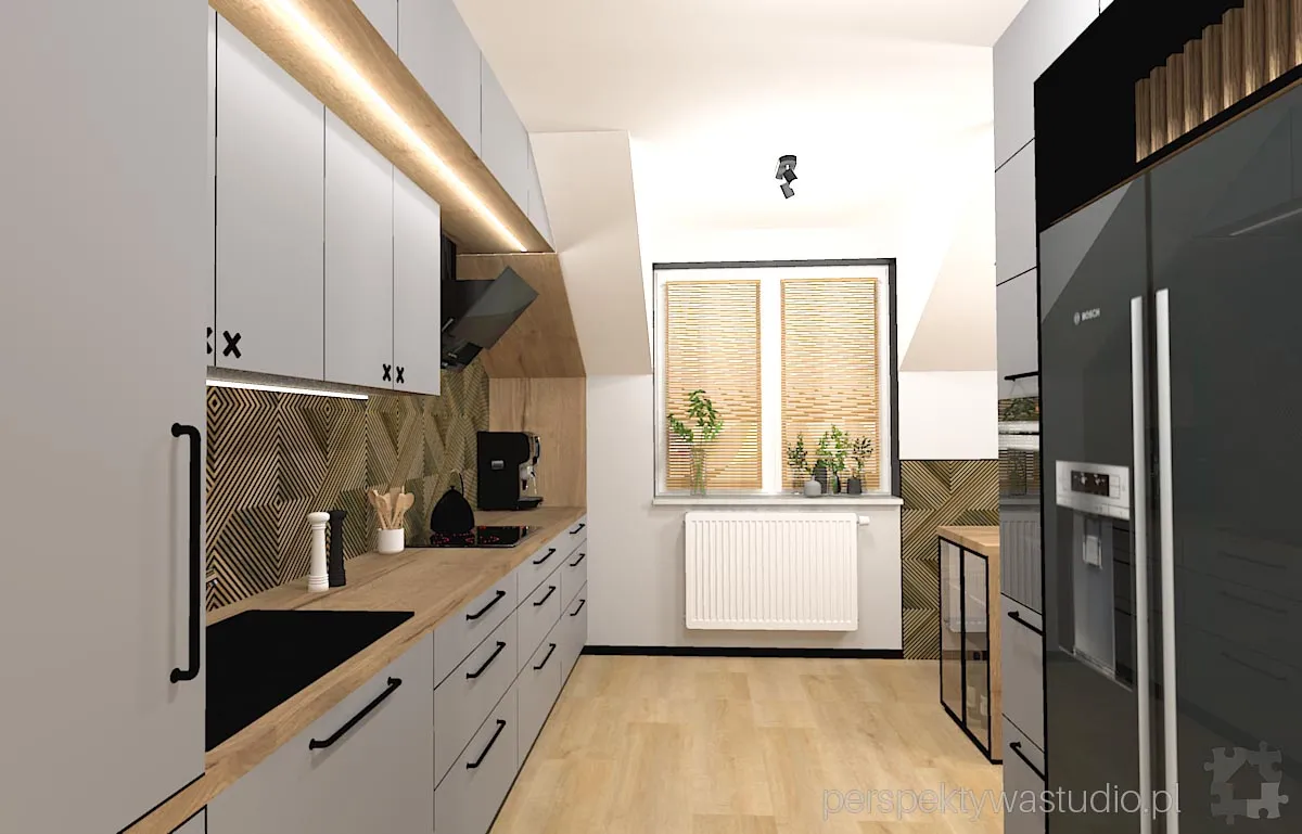 projektant wnetrz Lublin perspektywastudio.pl projekt salonu z aneksem kolko krzyzyk 16