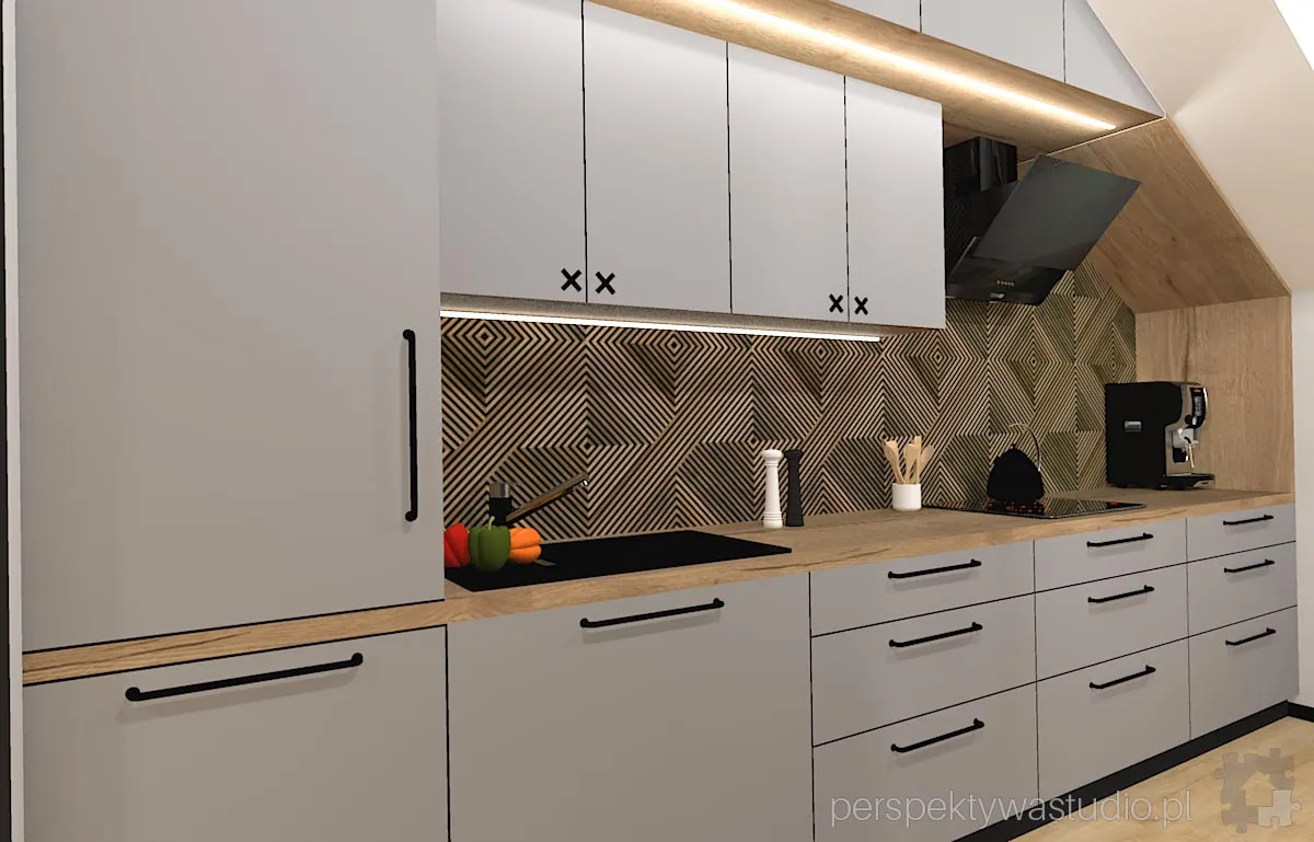 projektant wnetrz Lublin perspektywastudio.pl projekt salonu z aneksem kolko krzyzyk 20