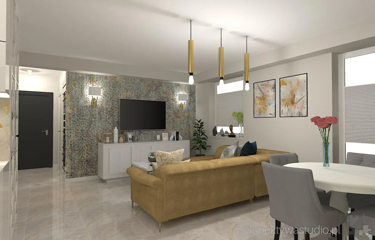 projektant wnetrz Lublin perspektywastudio.pl projekt salonu z aneksem kosoglos 2 projektant wnetrz Lublin perspektywastudio.pl projekt salonu z aneksem kosoglos 2