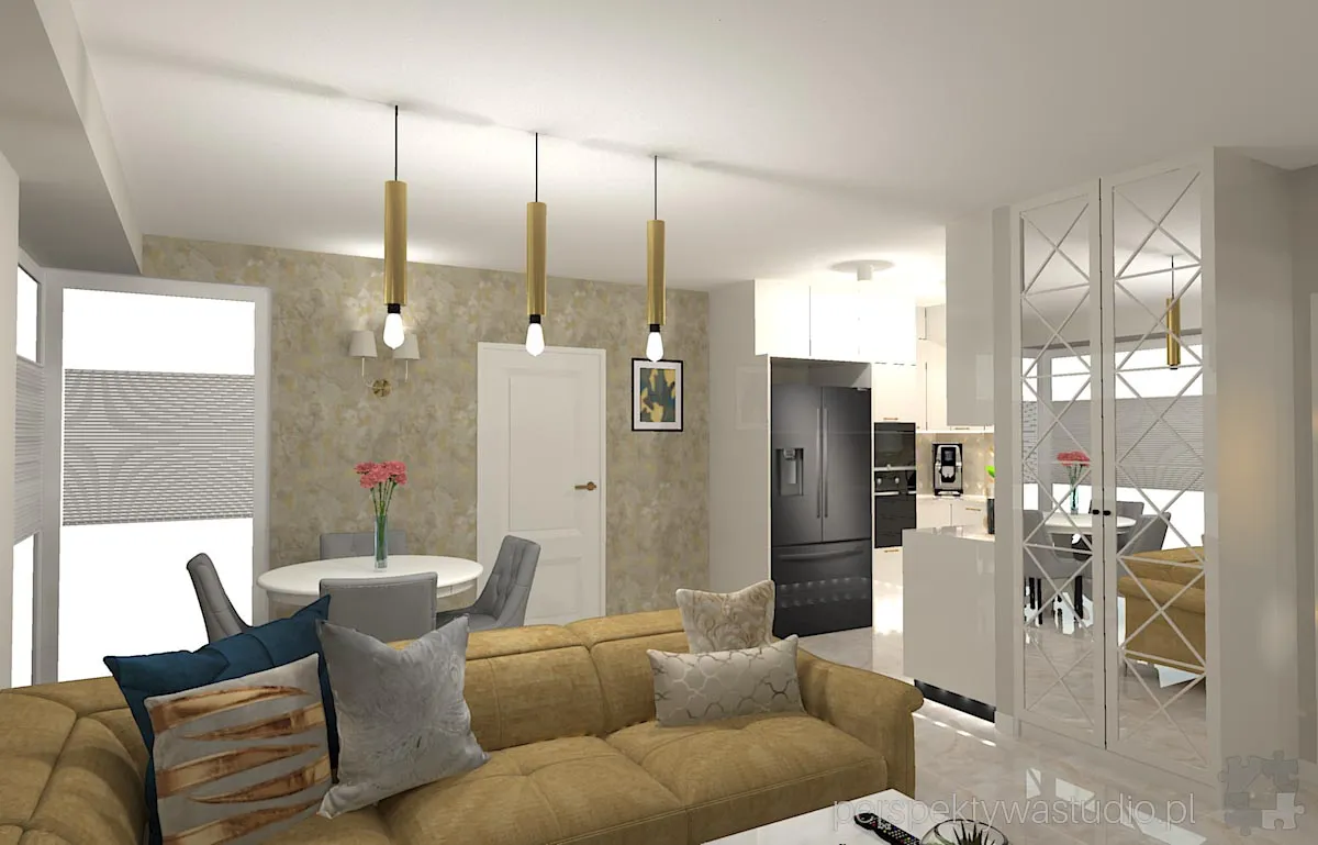 projektant wnetrz Lublin perspektywastudio.pl projekt salonu z aneksem kosoglos 6 projektant wnetrz Lublin perspektywastudio.pl projekt salonu z aneksem kosoglos 6