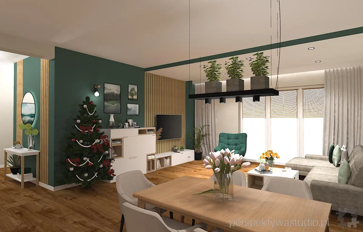 projektant wnetrz Lublin perspektywastudio.pl projekt salonu z aneksem kwiat paproci 10 projektant wnetrz Lublin perspektywastudio.pl projekt salonu z aneksem kwiat paproci 10