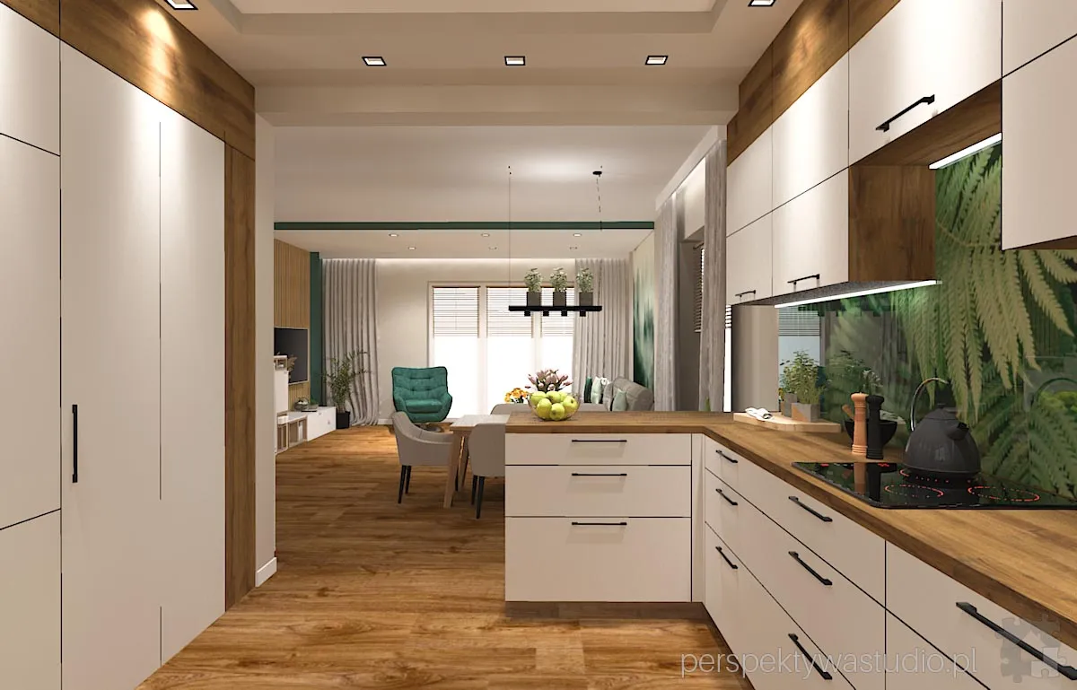 projektant wnetrz Lublin perspektywastudio.pl projekt salonu z aneksem kwiat paproci 6 projektant wnetrz Lublin perspektywastudio.pl projekt salonu z aneksem kwiat paproci 6