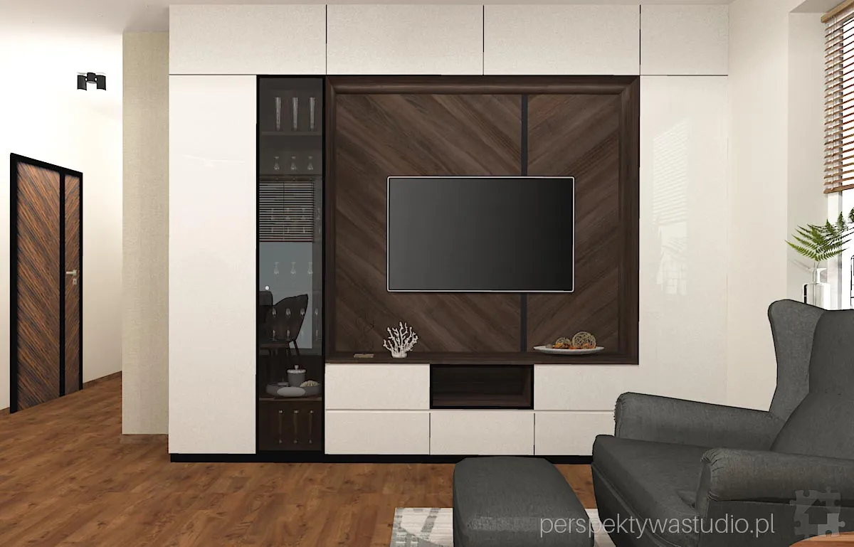 projektant wnetrz Lublin perspektywastudio.pl projekt salonu z aneksem makkasar 11 projektant wnetrz Lublin perspektywastudio.pl projekt salonu z aneksem makkasar 11