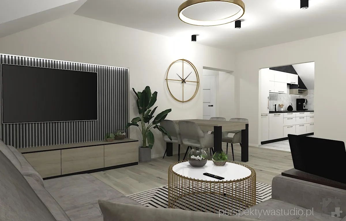 projektant wnetrz Lublin perspektywastudio.pl projekt salonu z aneksem now 11 projektant wnetrz Lublin perspektywastudio.pl projekt salonu z aneksem now 11