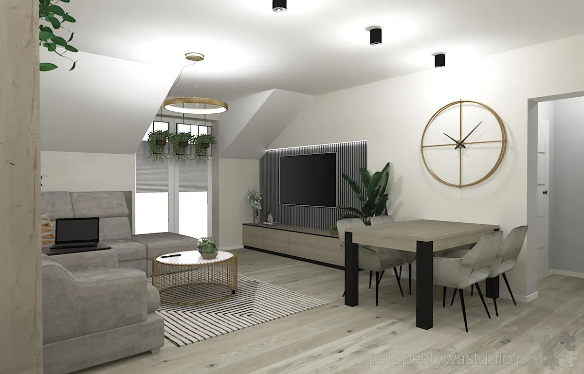 projektant wnetrz Lublin perspektywastudio.pl projekt salonu z aneksem now 14 projektant wnetrz Lublin perspektywastudio.pl projekt salonu z aneksem now 14