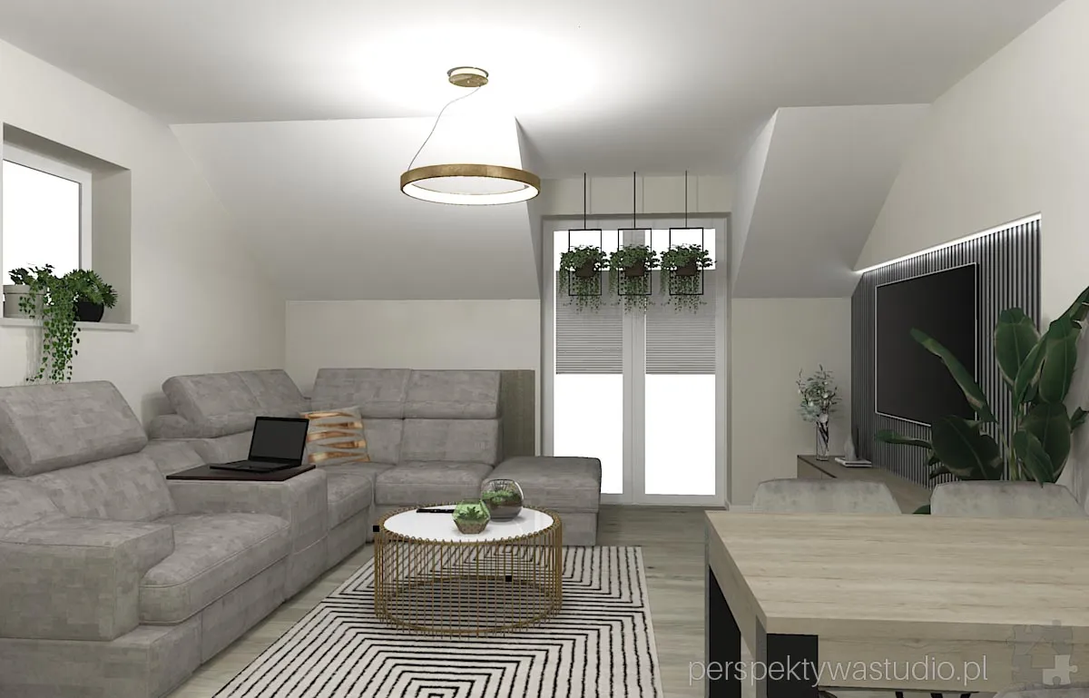 projektant wnetrz Lublin perspektywastudio.pl projekt salonu z aneksem now 4 projektant wnetrz Lublin perspektywastudio.pl projekt salonu z aneksem now 4