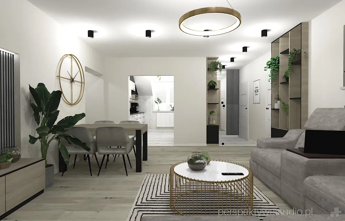 projektant wnetrz Lublin perspektywastudio.pl projekt salonu z aneksem now 9 projektant wnetrz Lublin perspektywastudio.pl projekt salonu z aneksem now 9